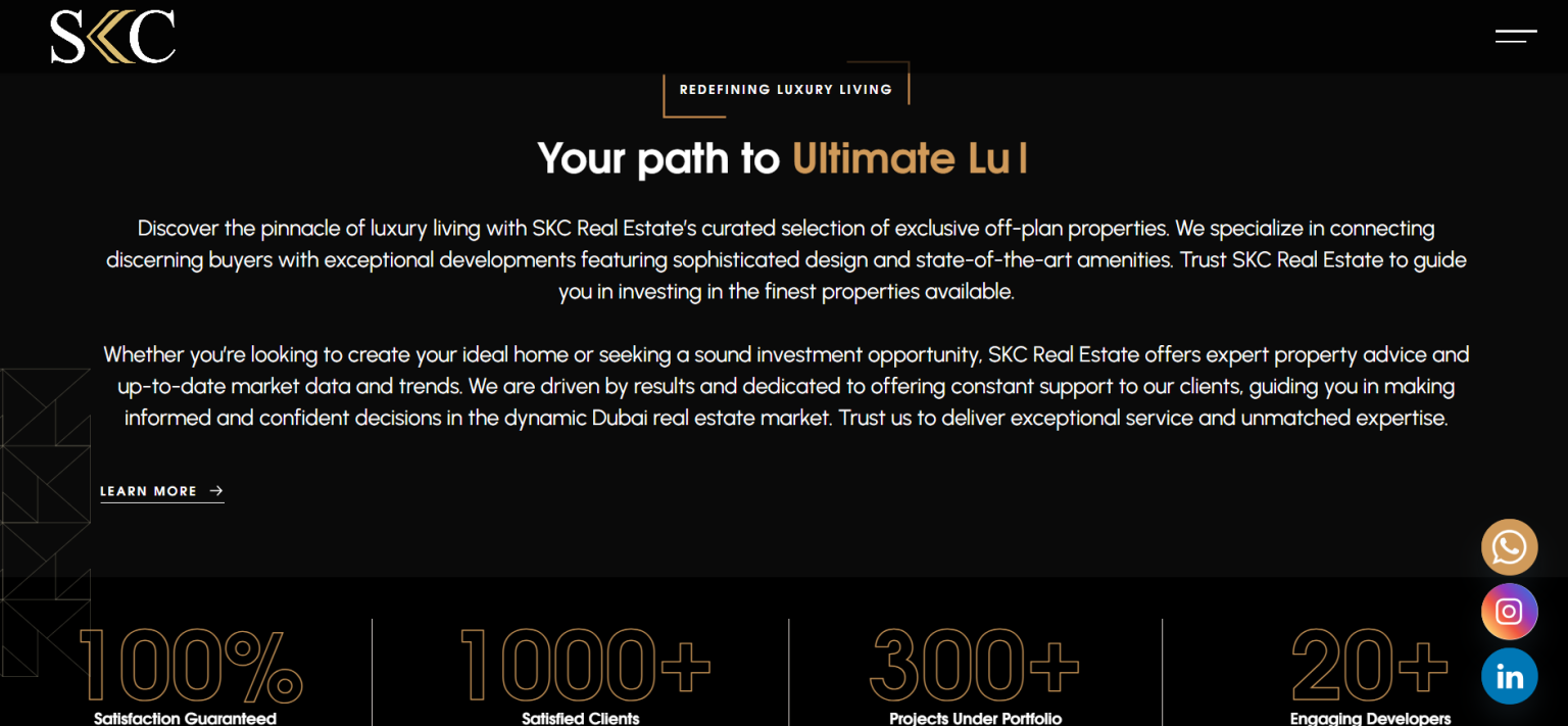 Real Estate Website by Aatif Bhorania